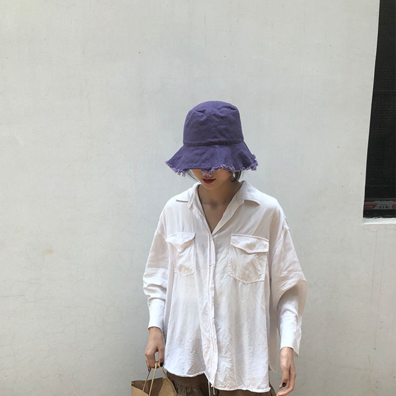 Mũ Tai Bèo Chống Nắng Phong Cách Retro Cho Nữ