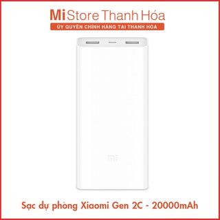 ( Siêu Rẻ) Sạc Dự Phòng Xiaomi Gen 2C - 20000mAh