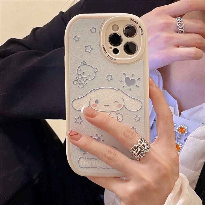 Ốp Điện Thoại Dẻo Họa Tiết Chú Chó Trắng Dễ Thương Cho IPhone 12 13 11 Pro Max X Xs Max Xr 1134