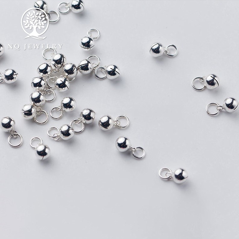 Mặt dây chuyền bạc hình chuông nhỏ - NQ Jewelry
