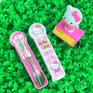 Nĩa Inox Hello Kitty