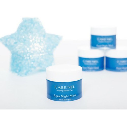 Combo 2 Mặt Nạ Ngủ Cấp Nước Care:nel Aqua Water Sleeping Mask 15ml x 2