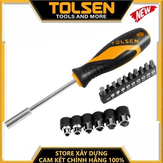 Bộ tua vít đổi đầu 17 món tolsen 20045 - hàng chính hãng