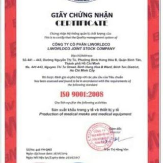 Khẩu trang y tế lily cho bé