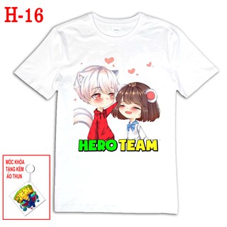 Áo Thun Hero Team (TẶNG KÈM MÓC KHÓA)
