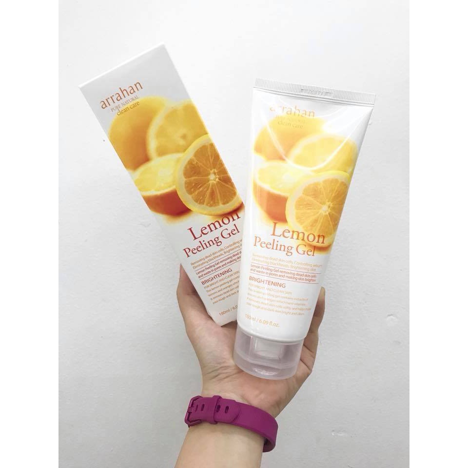 Gel tẩy tế bào chết Arrahan Lemon Peeling Gel