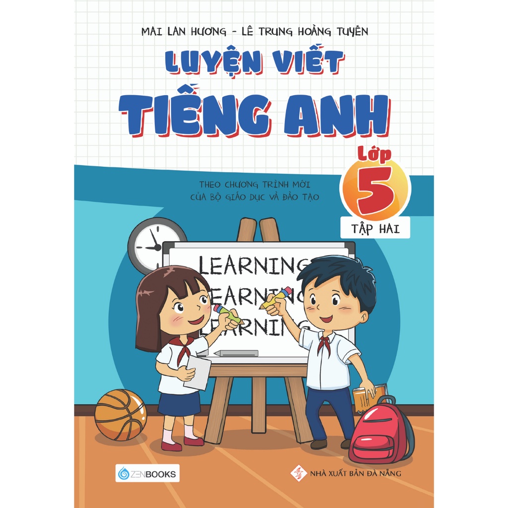 Sách - Luyện Viết Tiếng Anh Lớp 5 - Tập 2 Mai Lan Hương