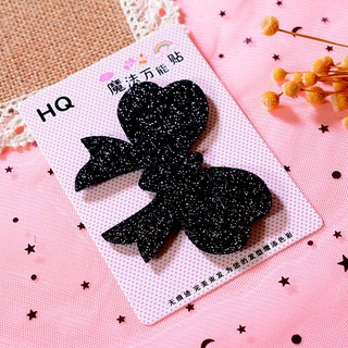 Miếng dán tóc đen kim tuyến giá rẻ giữ tóc con không rớt DA02