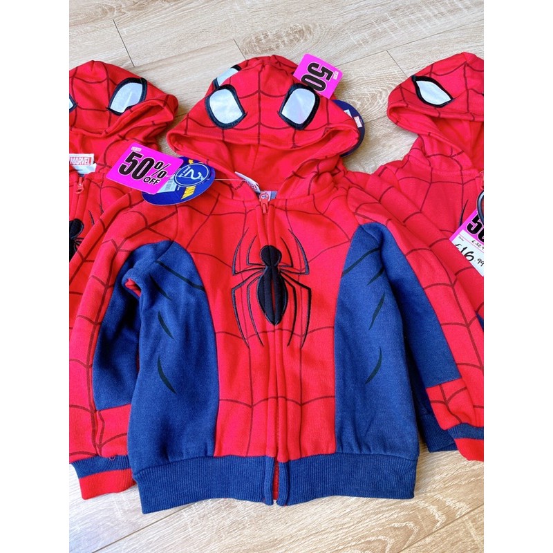 Áo khoác Spider man Marvel xịn