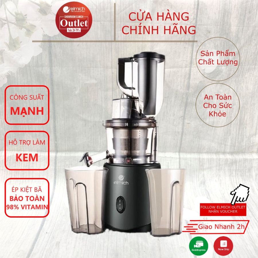 Máy Ép Chậm Elmich JEE-1855OL 240W
