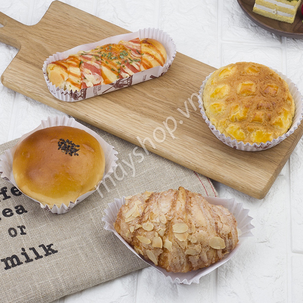 30 Cốc Cupcake mềm to đựng bánh