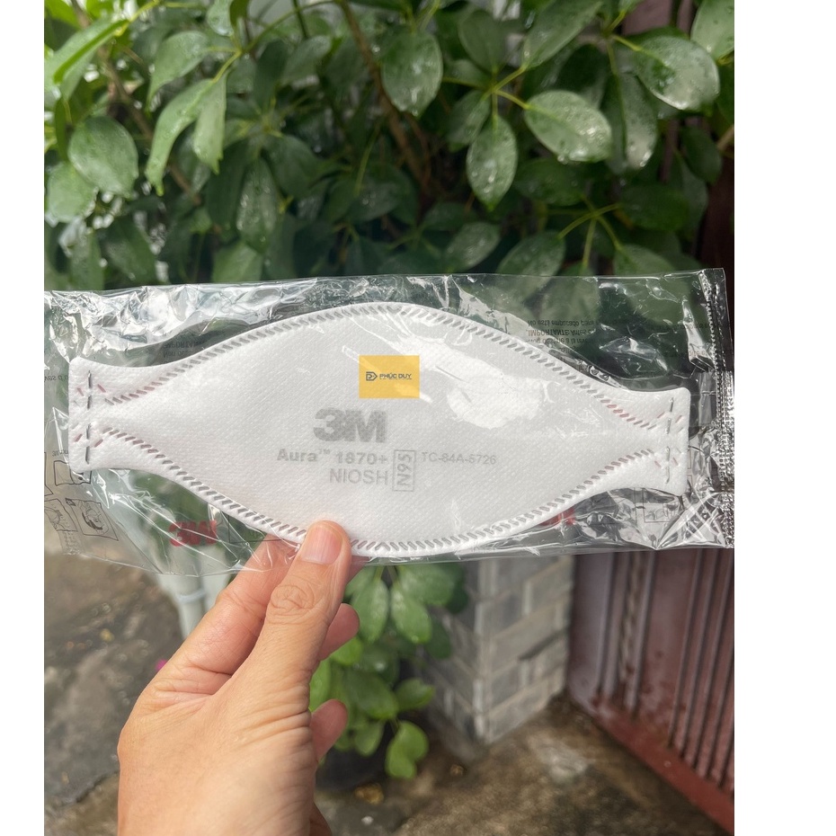 [CHÍNH HÃNG ] 1 cái Khẩu trang 3M 1870+ đạt chuẩn N95 và P2, chống bụi, phòng độc, phòng dịch