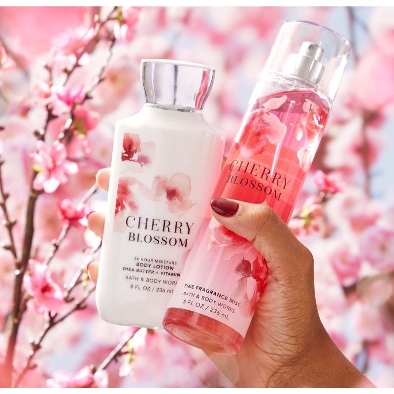 (30ML) XỊT THƠM CHERRY BLOSSOM BATH& BODYWORKS