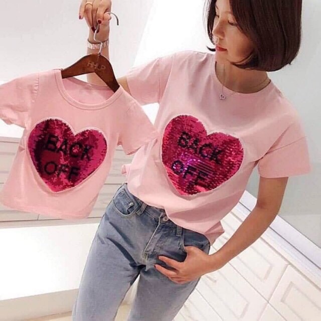 Áo thun mẹ và bé