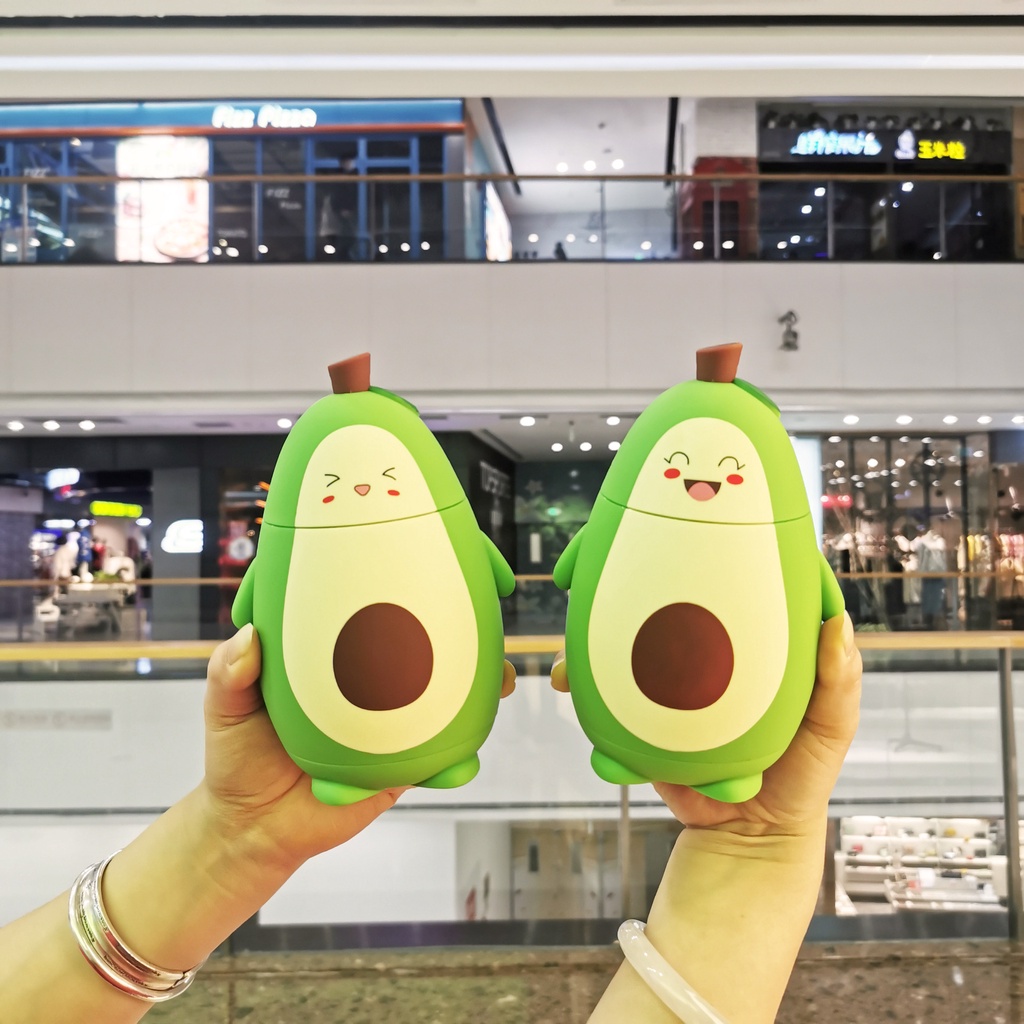 Quả Bơ Thủy Tinh Hai Lớp Cách Nhiệt Phong Cách Hoạt Hình 2022