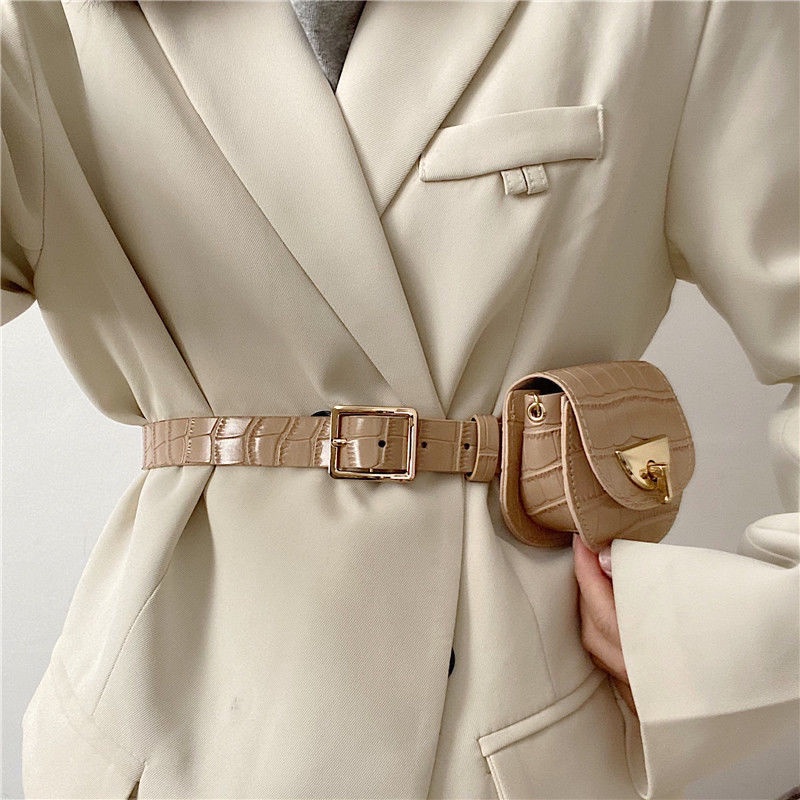 Thắt Lưng Họa Tiết Da Cá Sấu Phong Cách Âu Mỹ Thời Trang Cho Nữ