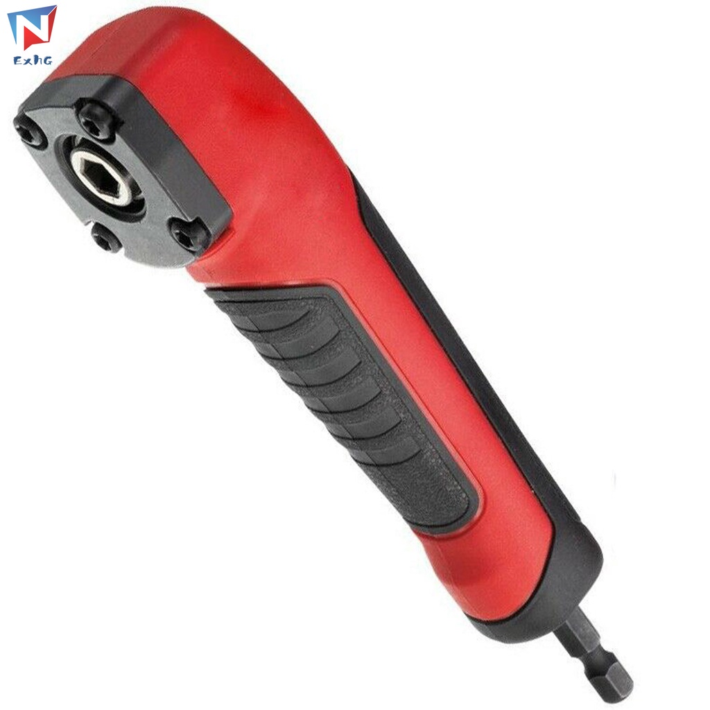 Đầu Chuyển Đổi Mũi Khoan Góc Phải Ngăn Chặn Va Chạm Cho Máy Khoan 1/4 Inch