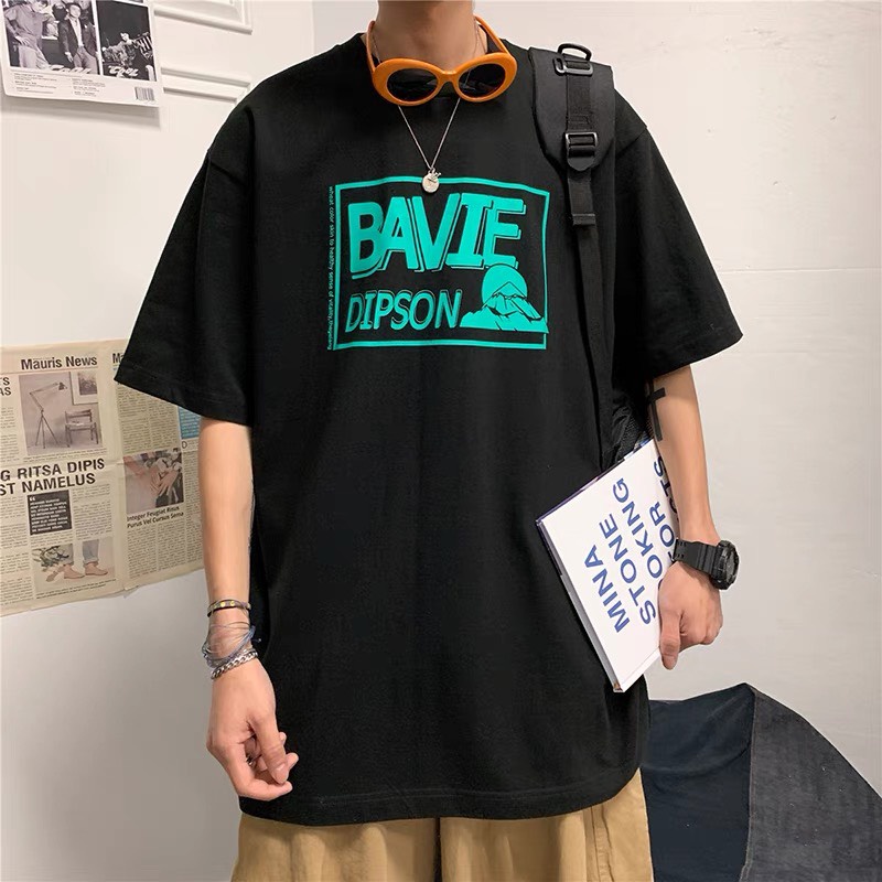 Áo thun phông nam nữ tay lỡ form rộng unisex AT 518