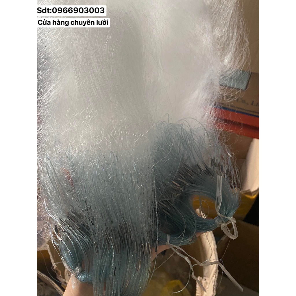 Lưới đánh cá,tôm then 1, cao 70cm dài 30m