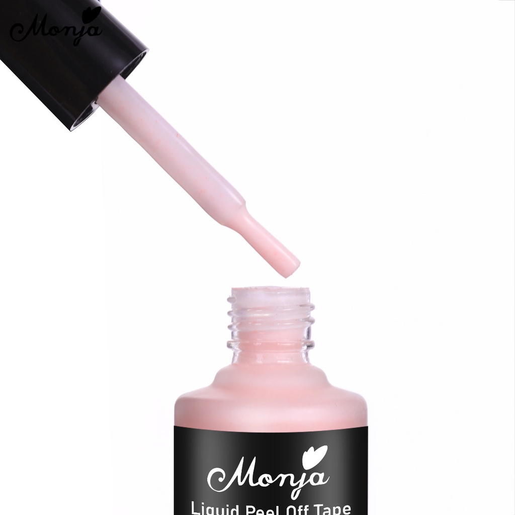 MONJA [Hàng mới về] Keo sơn móng dưỡng ẩm chống lem 10ml dành cho người mới bắt đầu