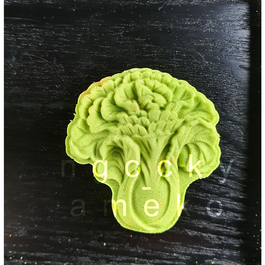 NQ50-016 - KHUÔN LÒ XO BÁNH TRUNG THU/ BÁNH DỨA  HOA VĂN HÌNH BẮP CẢI 5OG