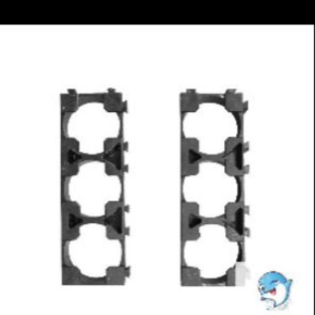 Khung đế cố định 3 pin 18650 (giá 1 cái)