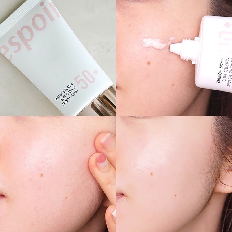 Kem chống nắng nâng tone ESPOIR Water Splash Sun Cream Fresh/ Cica Tone Up Sun Cream