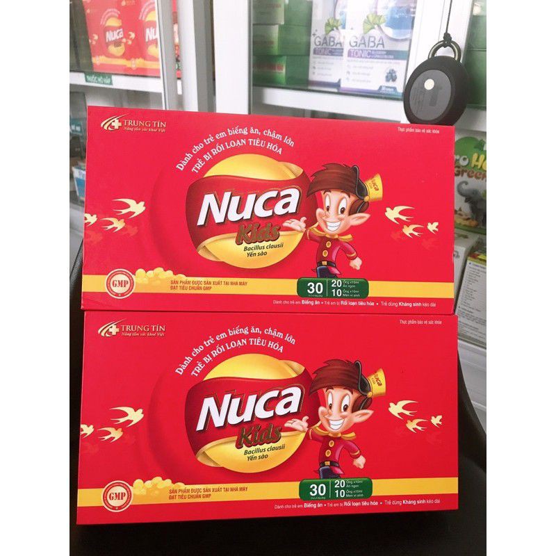 Nuca Kids - Bổ sung Lysine, Kẽm và các Vitamin giúp trẻ ăn ngon, tăng đề kháng (Hộp 30 ống)