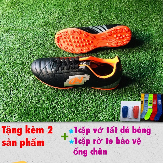 Giày đá bóng,giày đá banh,sân cỏ nhân tạo,tặng kèm 2 sản phẩm(tất đá bóng)+(rờ te)