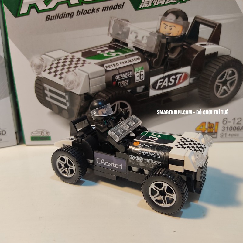 [ẢNH THẬT] LEGO XE THỂ THAO RACING 4 TRONG 1