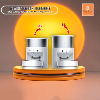 Petkit fresh element 3 máy cho ăn tự động cho chó mèo 5l chính hãng bảo hành 12 tháng