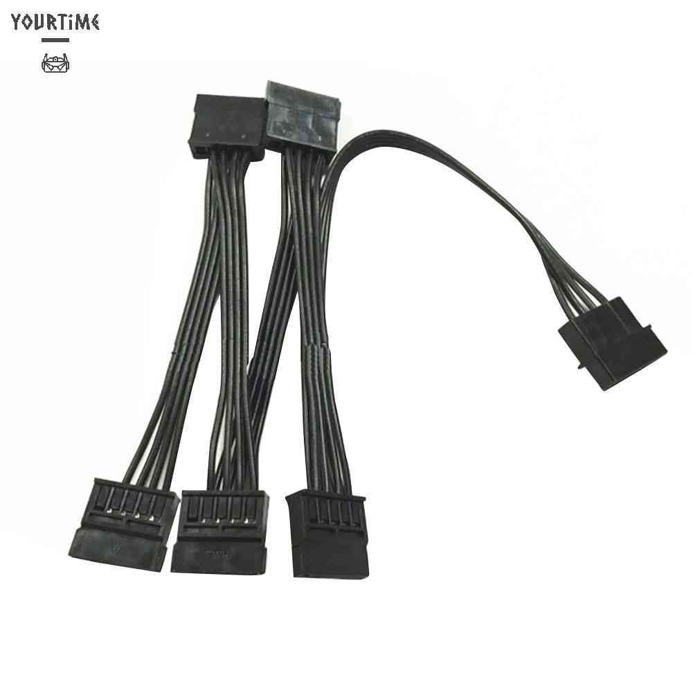 Cáp Chia Nguồn Molex 4 Pin 1 Sang 5 SATA 15 Pin 78cm Chuyên Dụng