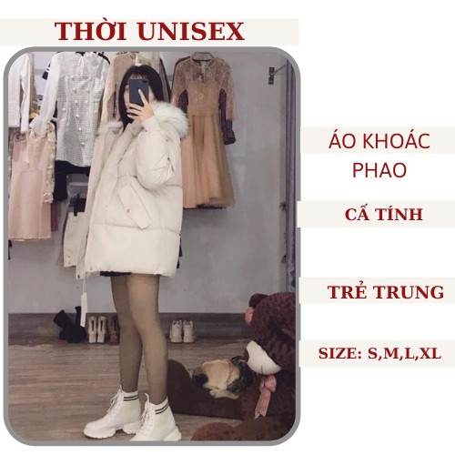 Áo khoác PHAO TRÂN BÔNG LOT LÔNG, ÁO PHAO 3 LỚP