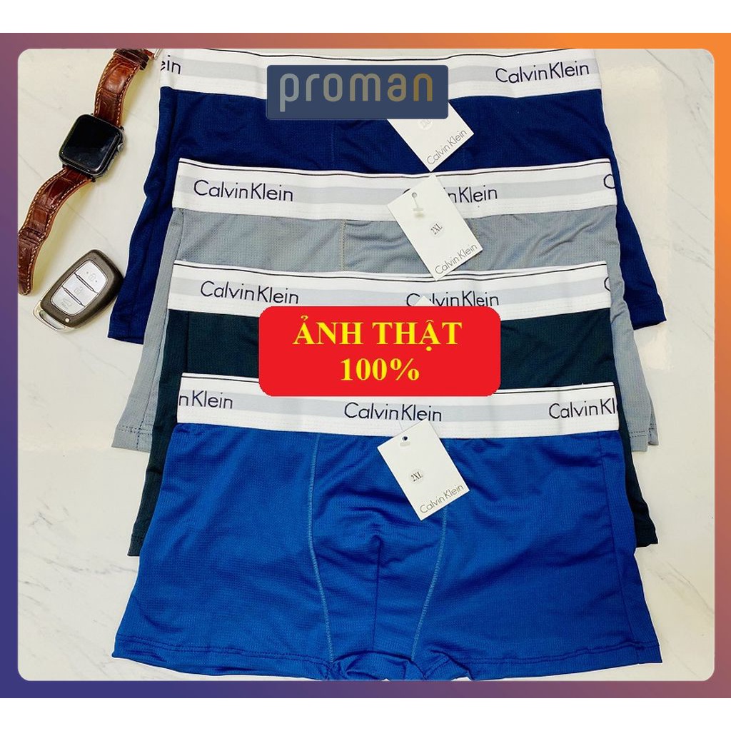 Quần Lót Nam thông hơi, Quần sịp nam boxer thông hơi kèm túi zip tiện dụng - PROMAN