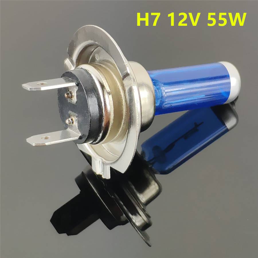 Bóng Đèn halogen Siêu Sáng H1 H3 H4 H7 H8 H9 H11 9005 HB3 9006 HB4 55W 100W 12V Cho Xe Hơi