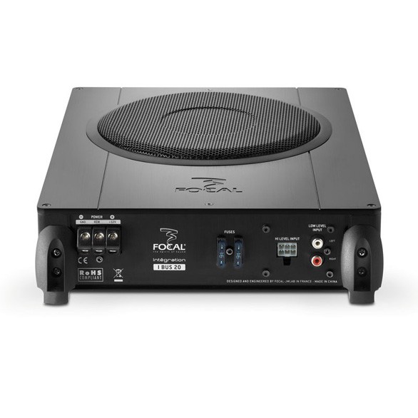 Focal IBUS 20 loa siêu trầm để gầm ghế 8" Powered Access Subwoofer Enclosure, 150W Max with Bass Remote