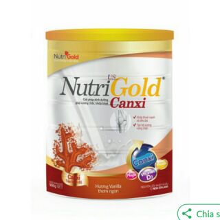 Sữa bột Nutrigold Canxi hộp 900g