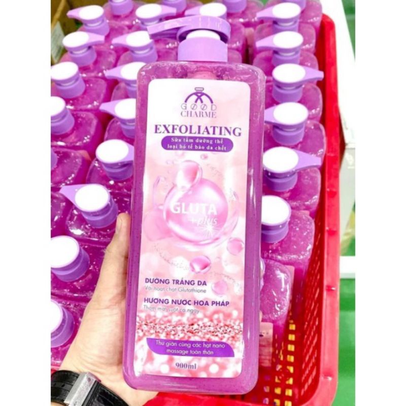 Sữa Tắm Dưỡng Thể Loại Bỏ Tế Bào Da Chết Exfoliating 900ml