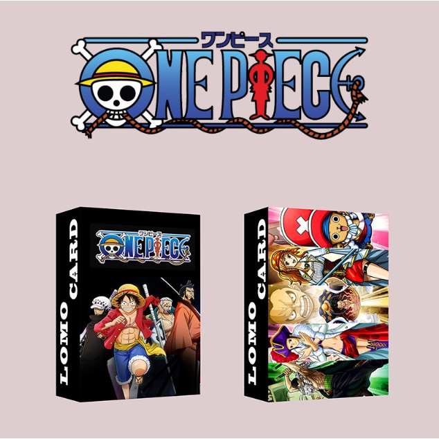 Hộp 30 thẻ ảnh lomo card bộ anime One Piece siêu đẹp