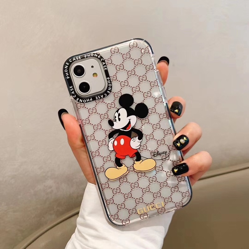 Ốp Điện Thoại Chống Va Đập In Hình Chuột Mickey Gucci Cho Iphone Se 11pro Xs Max Xr I8 I7