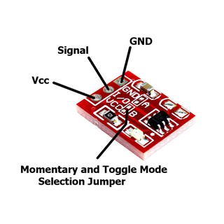 Module Cảm Ứng 1 Chạm Điện Dung TTP223B Mini