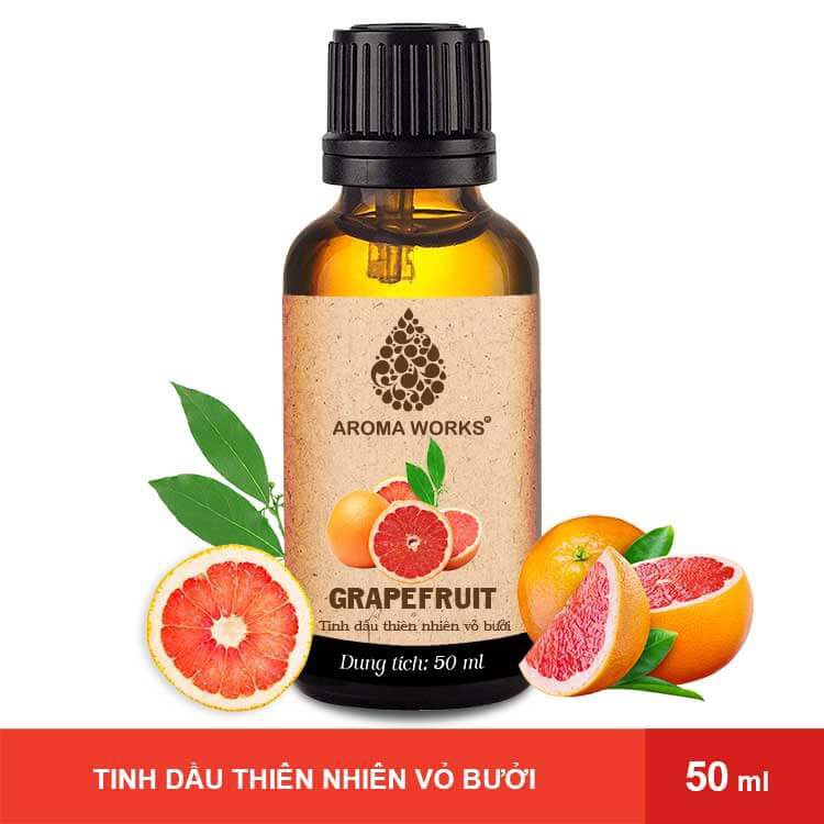 Tinh Dầu Thiên Nhiên Vỏ Bưởi Aroma Works Essential Oils Grapefruit