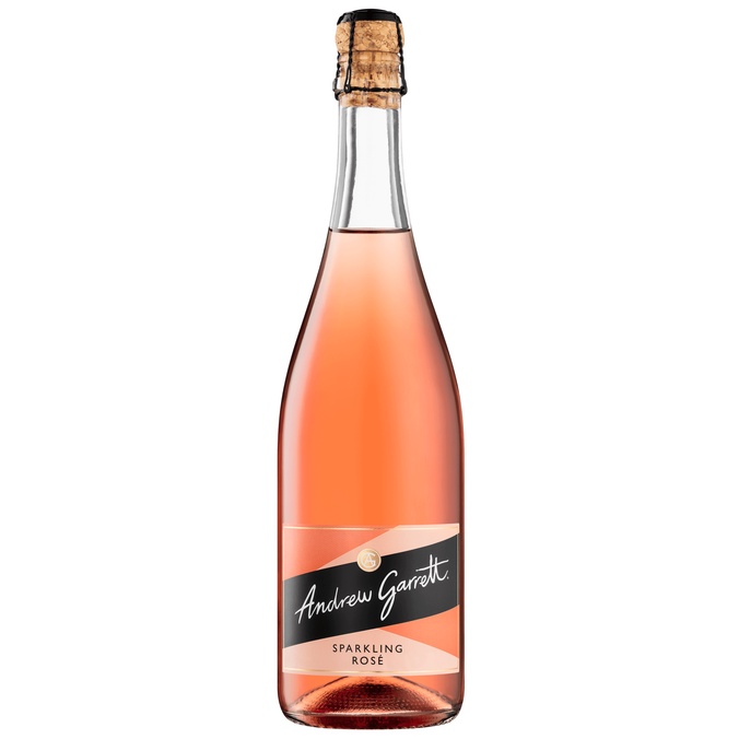 Vang Sủi Bọt Hồng Úc Andrew Garrett 12%  Chai 750ml