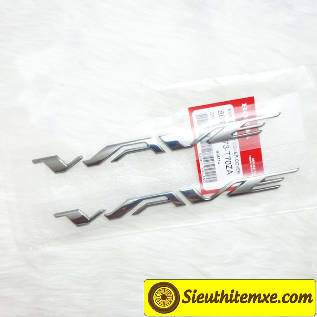 TEM CHỮ NỔI WAVE 125i THÁI ZIN SIÊU NÉT