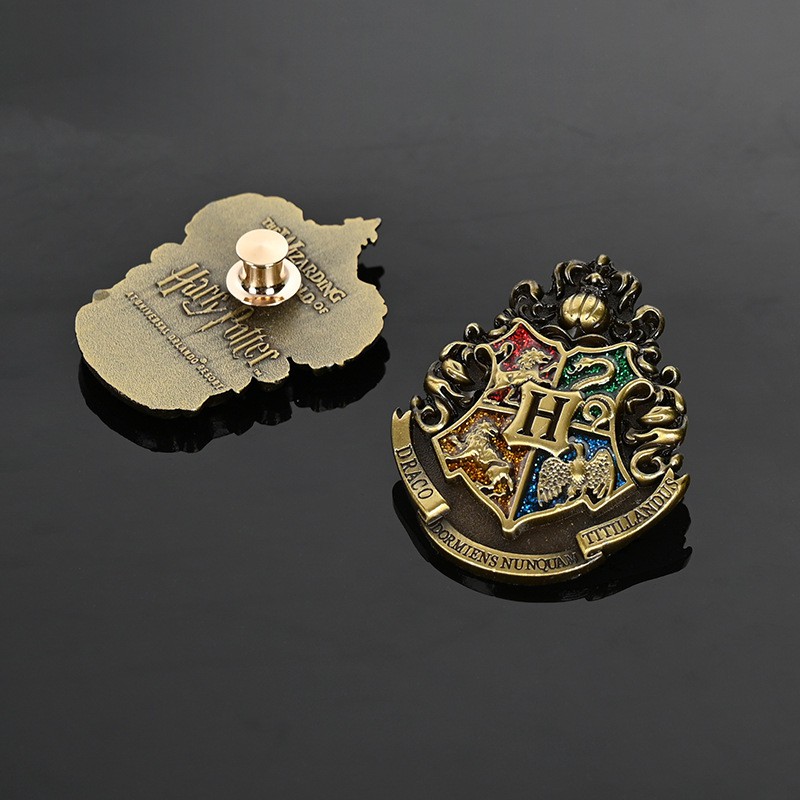 [Mã FASHIONT4FA2 giảm 10K đơn 50K] Huy Hiệu Bằng Hợp Kim In Hình Harry Potter Độc Đáo