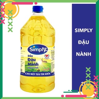 Dầu Ăn Simply Đậu Nành/ Dầu Gạo Lứt 2L