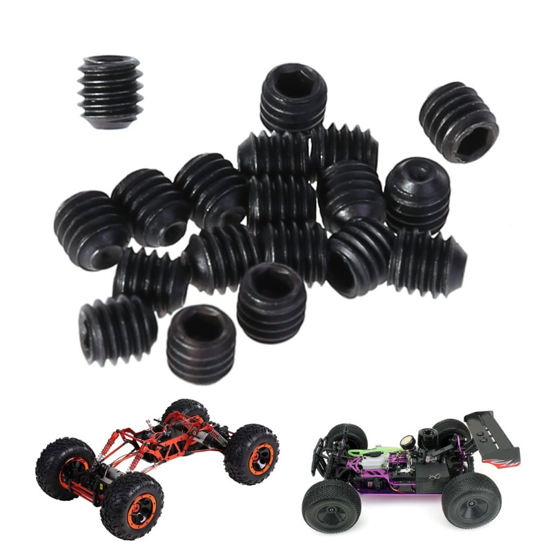 Bộ 20 Ốc Vít WMMB 02099 Cho Xe Điều Khiển Từ Xa Cỡ 4x4 1 / 10