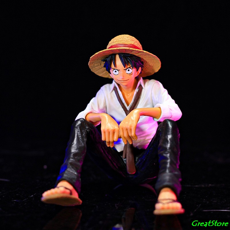 Mô hình nhân vật luffy và boa hancock ngồi ghế