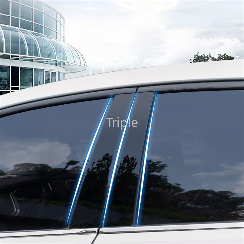 Set 6 viền khung cửa xe hơi Chevrolet Captiva 2008-2018