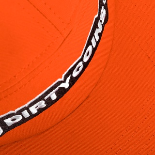 DirtyCoins Nón 5 Panels Cap - Orange